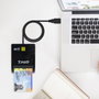 Tooq TQR-210B Lector de DNIe USB 2.0 Negro